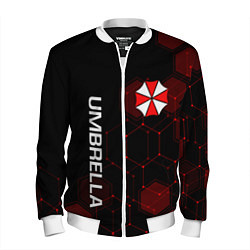 Бомбер мужской UMBRELLA CORP, цвет: 3D-белый