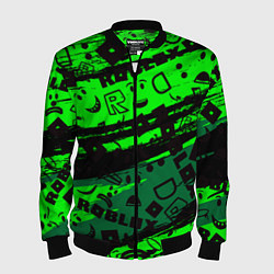 Бомбер мужской Roblox, цвет: 3D-черный