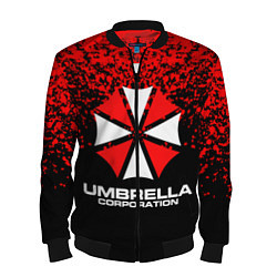Бомбер мужской Umbrella Corporation, цвет: 3D-черный