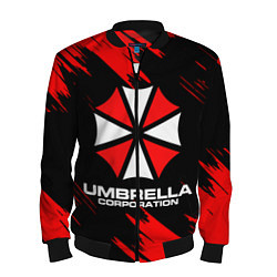 Бомбер мужской Umbrella Corporation, цвет: 3D-черный