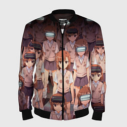 Бомбер мужской Railgun, цвет: 3D-черный