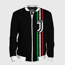 Бомбер мужской JUVENTUS, цвет: 3D-белый