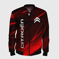 Бомбер мужской CITROEN, цвет: 3D-черный