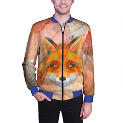 Бомбер мужской Fox, цвет: 3D-синий — фото 2