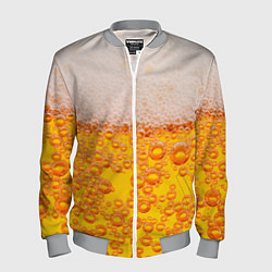 Бомбер мужской ПИВО, цвет: 3D-меланж