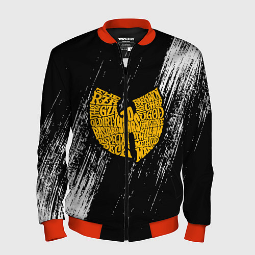 Мужской бомбер Wu-Tang Clan / 3D-Красный – фото 1