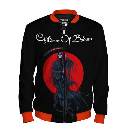 Мужской бомбер Children of Bodom 19 / 3D-Красный – фото 1