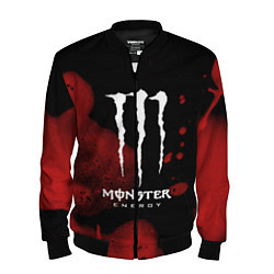 Бомбер мужской MONSTER ENERGY, цвет: 3D-черный