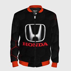 Бомбер мужской HONDA, цвет: 3D-красный