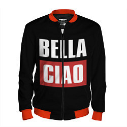 Бомбер мужской Bella Ciao, цвет: 3D-красный