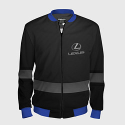 Бомбер мужской LEXUS, цвет: 3D-синий