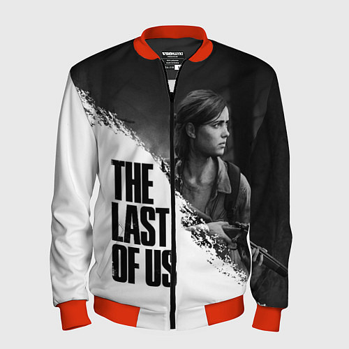 Мужской бомбер THE LAST OF US 2 / 3D-Красный – фото 1