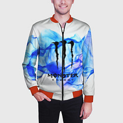 Бомбер мужской MONSTER ENERGY, цвет: 3D-красный — фото 2