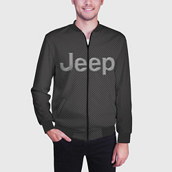 Бомбер мужской JEEP, цвет: 3D-черный — фото 2
