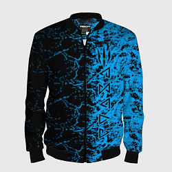 Бомбер мужской The Witcher, цвет: 3D-черный