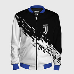 Бомбер мужской JUVENTUS, цвет: 3D-синий