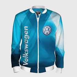 Бомбер мужской VOLKSWAGEN, цвет: 3D-белый