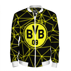 Бомбер мужской BORUSSIA, цвет: 3D-белый