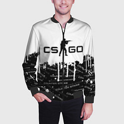 Бомбер мужской COUNTER STRIKE, цвет: 3D-черный — фото 2