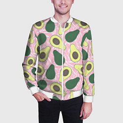 Бомбер мужской Avocado, цвет: 3D-белый — фото 2