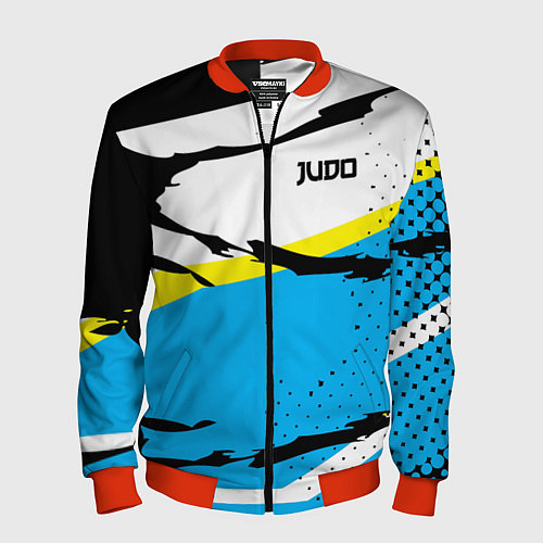 Мужской бомбер Judo / 3D-Красный – фото 1