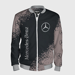 Бомбер мужской MERCEDES МЕРСЕДЕС, цвет: 3D-меланж
