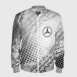 Бомбер мужской Mercedes-Benz, цвет: 3D-меланж