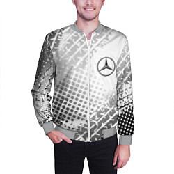 Бомбер мужской Mercedes-Benz, цвет: 3D-меланж — фото 2