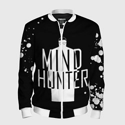 Бомбер мужской Охотники за разумом, цвет: 3D-белый