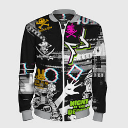 Бомбер мужской Watch Dogs, цвет: 3D-меланж