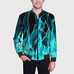 Бомбер мужской ASSASSINS CREED VALHALLA, цвет: 3D-черный — фото 2