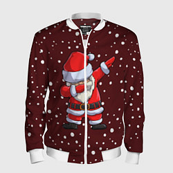 Бомбер мужской Dab-Santa, цвет: 3D-белый