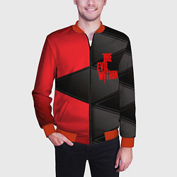 Бомбер мужской THE EVIL WITHIN, цвет: 3D-красный — фото 2