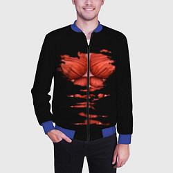 Бомбер мужской Титан, цвет: 3D-синий — фото 2