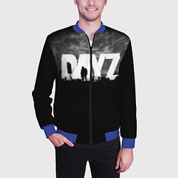Бомбер мужской DAYZ ДЕЙЗИ, цвет: 3D-синий — фото 2