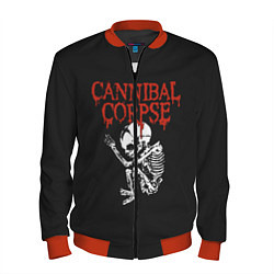 Бомбер мужской Cannibal Corpse, цвет: 3D-красный