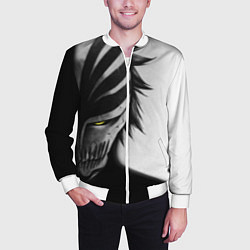 Бомбер мужской ИЧИГО ПУСТОЙ BLEACH, цвет: 3D-белый — фото 2