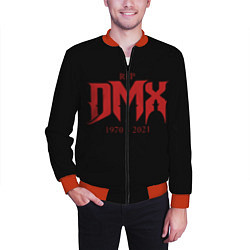 Бомбер мужской DMX RIP 1970-2021, цвет: 3D-красный — фото 2