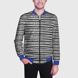 Бомбер мужской OLD BOY, цвет: 3D-синий — фото 2