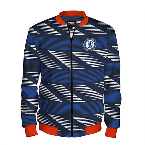 Мужской бомбер FC Chelsea Breathe Training Top 202122 / 3D-Красный – фото 1