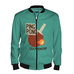 Мужской бомбер Ping-pong