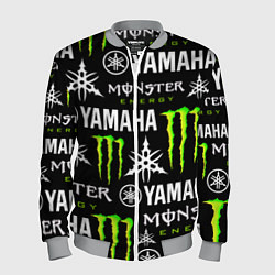 Бомбер мужской YAMAHA X MONSTER SPORT, цвет: 3D-меланж