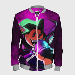Бомбер мужской Бойфренд Boyfriend FNF, цвет: 3D-меланж