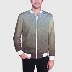 Бомбер мужской Металликскин, цвет: 3D-белый — фото 2
