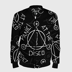 Бомбер мужской Panic! At the Disco - Pray For The Wicked, цвет: 3D-черный