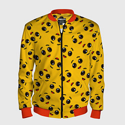 Бомбер мужской FORTNITE BANANA FACE PATTERN ФОРТНАЙТ ЛИЦО БАНАНА, цвет: 3D-красный