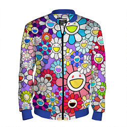 Мужской бомбер Цветы Takashi Murakami