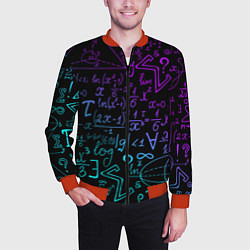 Бомбер мужской НЕОНОВЫЕ ФОРМУЛЫ NEON FORMULAS, цвет: 3D-красный — фото 2