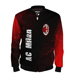Бомбер мужской AC MILAN AC Milan Графика, цвет: 3D-черный