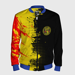 Бомбер мужской Кобра Кай Cobra Kai, цвет: 3D-синий